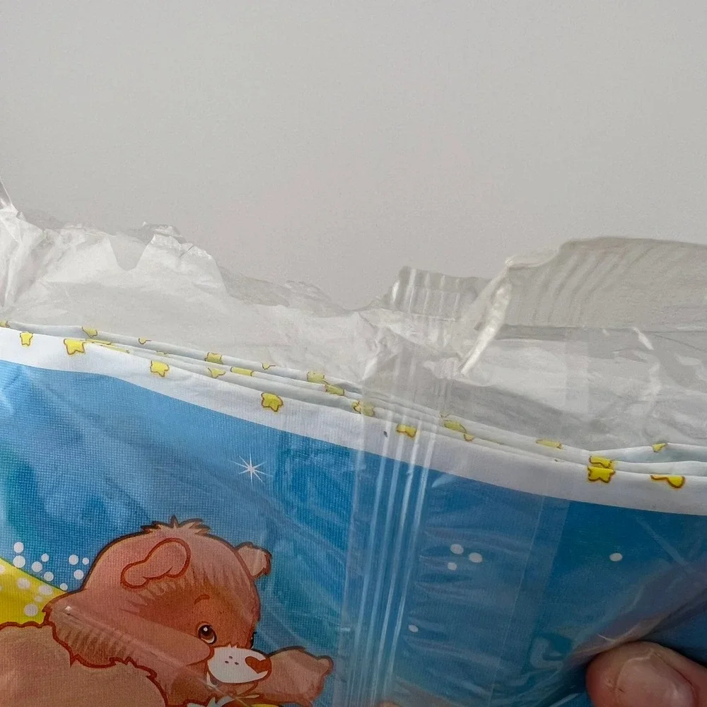Care Bears Plastic Tablecover Lot of 3 DesignWare American Greetings Y2K 54x96